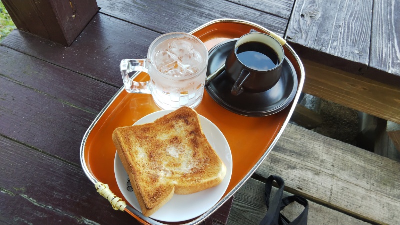 カフェで頂いたお接待