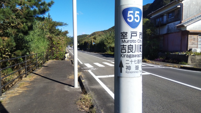 国道55号線