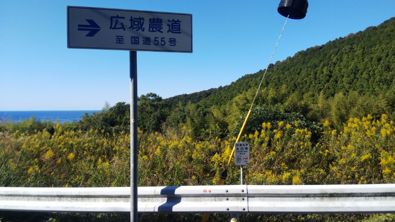 大日寺への標識