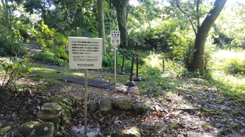 植物園の案内