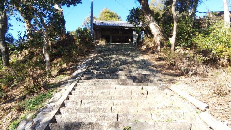 禅師峰寺入り口