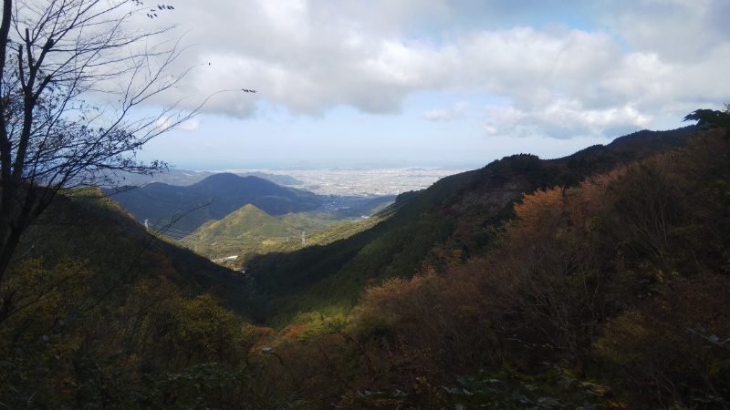 遍路道からの景色