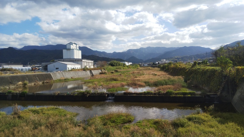 橋の上からの景色