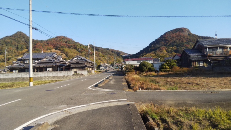 峠の道