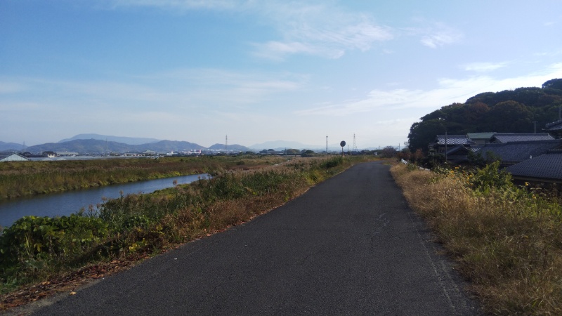 本山寺への遍路道