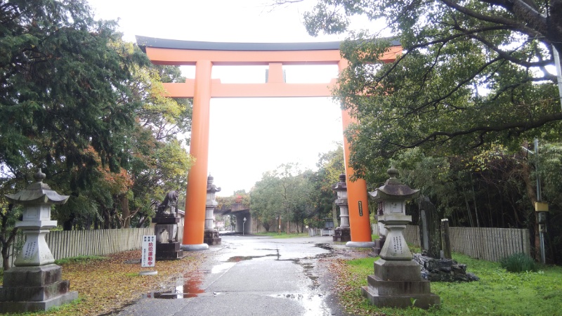 大麻比古神社の鳥居